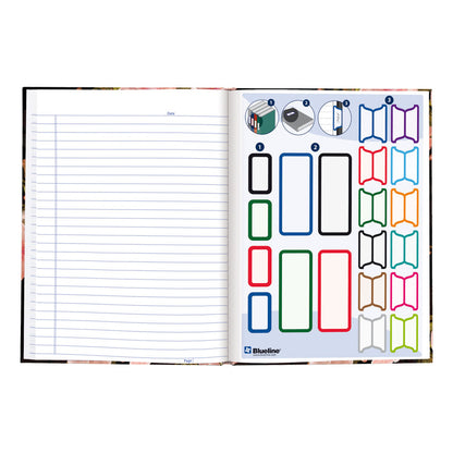 A9.01NN Blueline Fashion Notebook Cherry Tree Lane