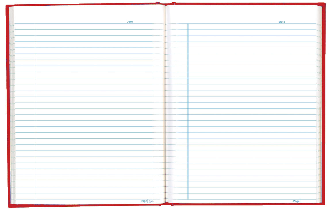 Blueline Notebook A9