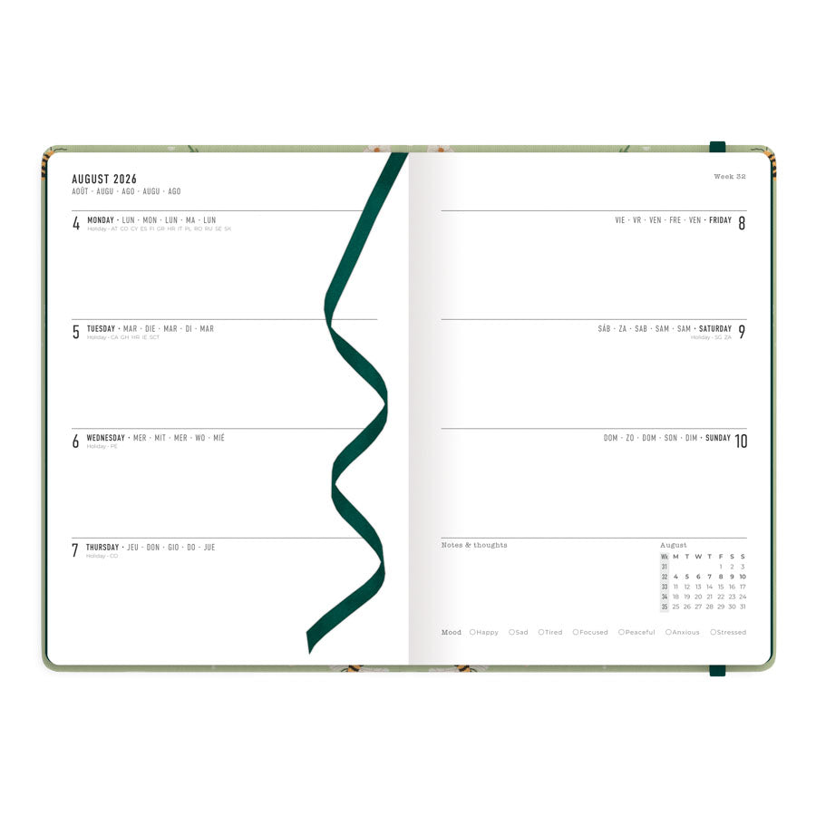 C031906/ C031907  AGENDA HEBDOMADAIRE