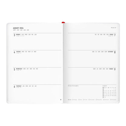 C031995/ C031996  AGENDA HEBDOMADAIRE