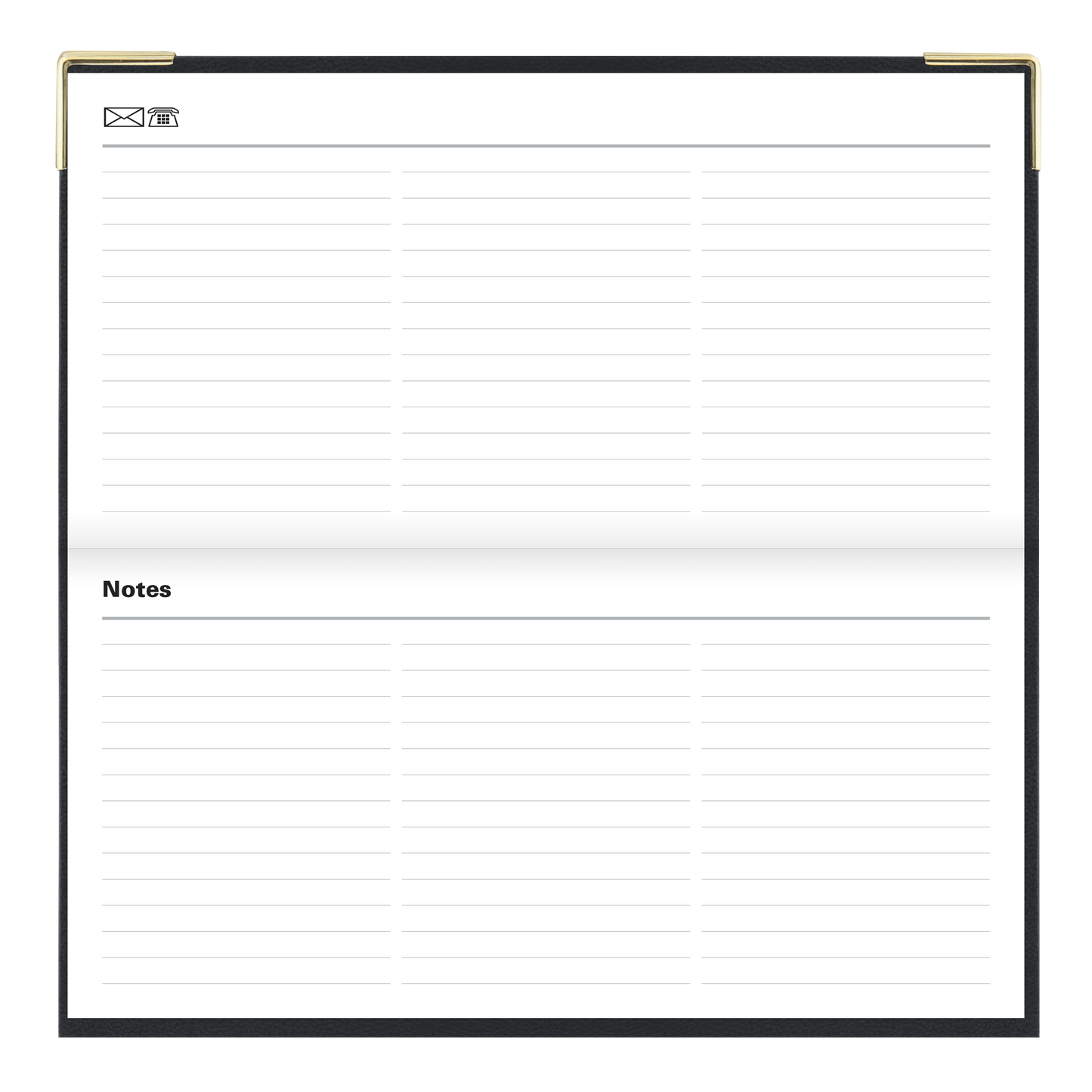 Letts Classic Slim Monthly Pocket Planner C12S