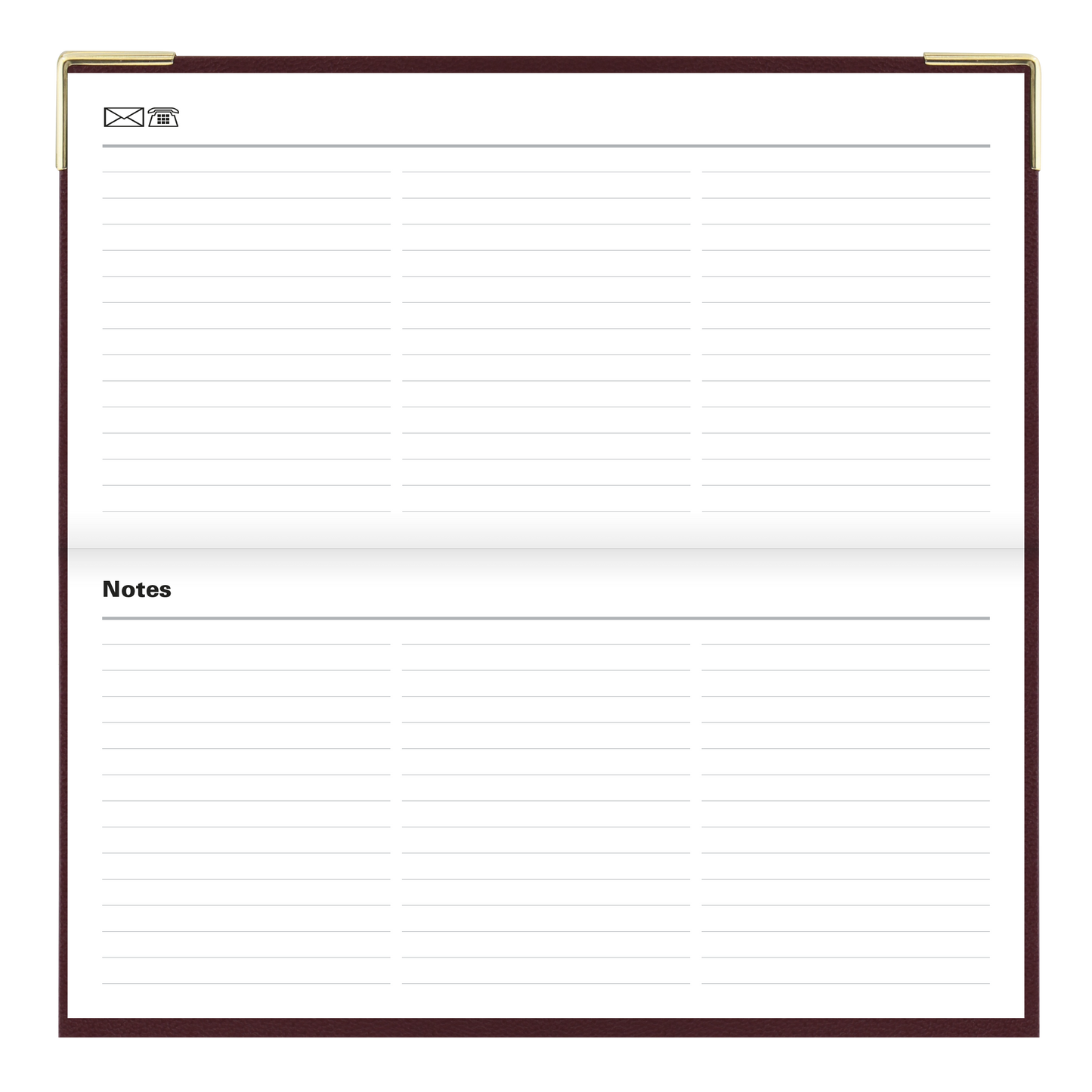 Letts Classic Slim Monthly Pocket Planner C12S