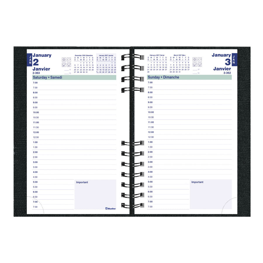 Blueline CoilPro™ Daily Planner C1504C.81B
