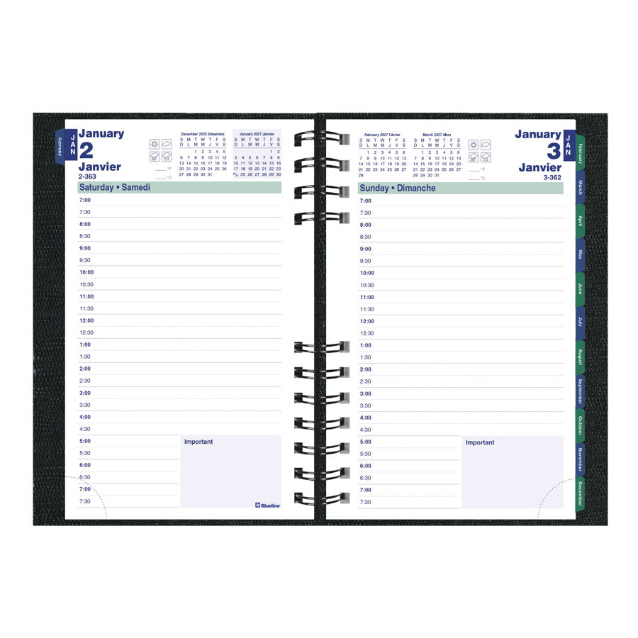 Blueline CoilPro™ Daily Planner C1504C.81B