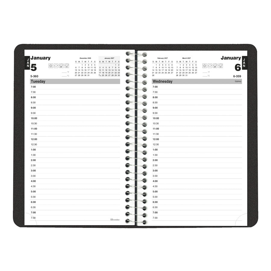 Brownline Essential Daily Planner C2504.81T