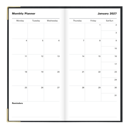 Letts Classic Pocket Slim Weekly Upright Planner C32SU