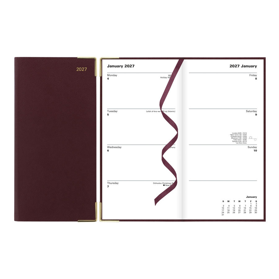 Letts Classic Pocket Slim Weekly Upright Planner C32SU