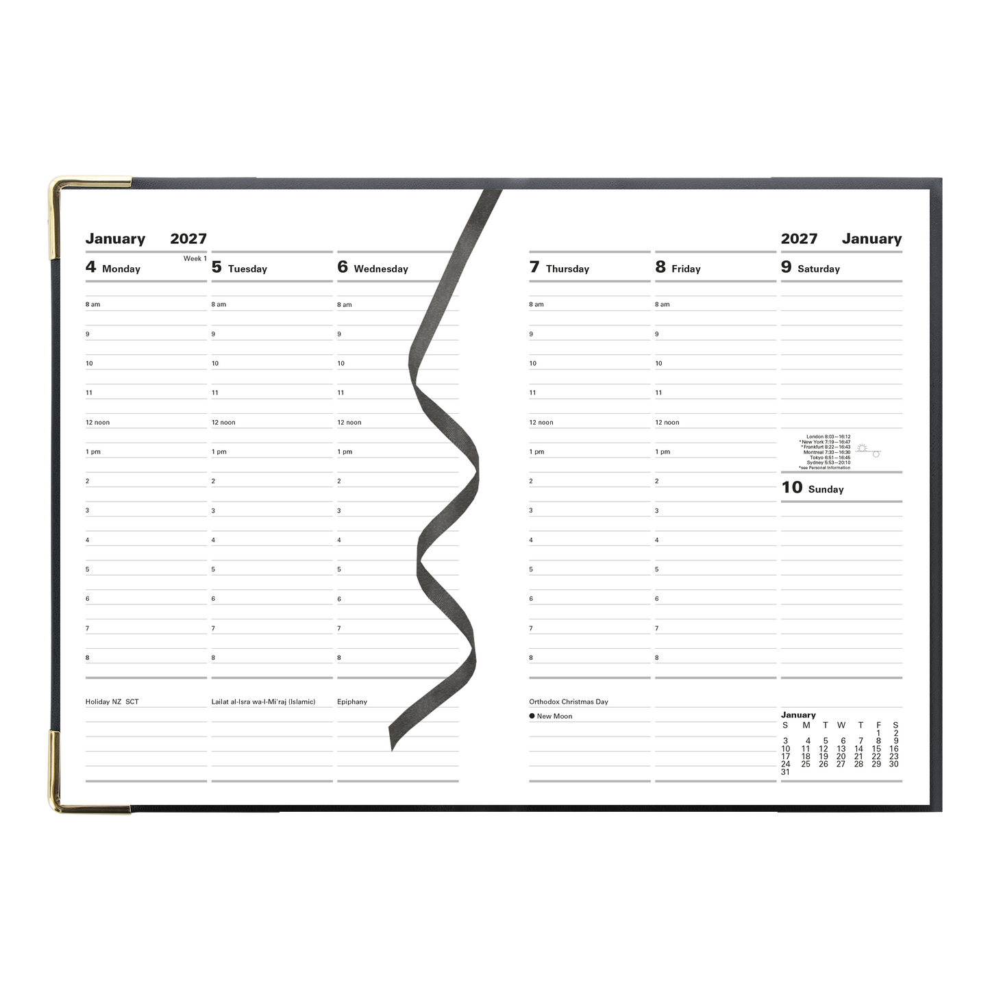Letts Classic Weekly Desk Planner C32XBK