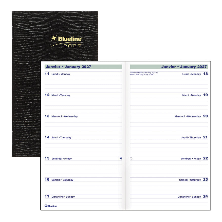 Blueline/Brownline Two-Week Pocket Planner C5626.81Z/C5626.81BZ