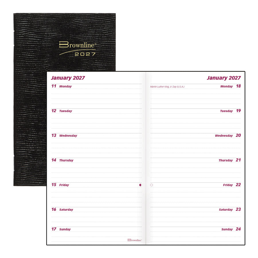 Blueline/Brownline Two-Week Pocket Planner C5626.81Z/C5626.81BZ