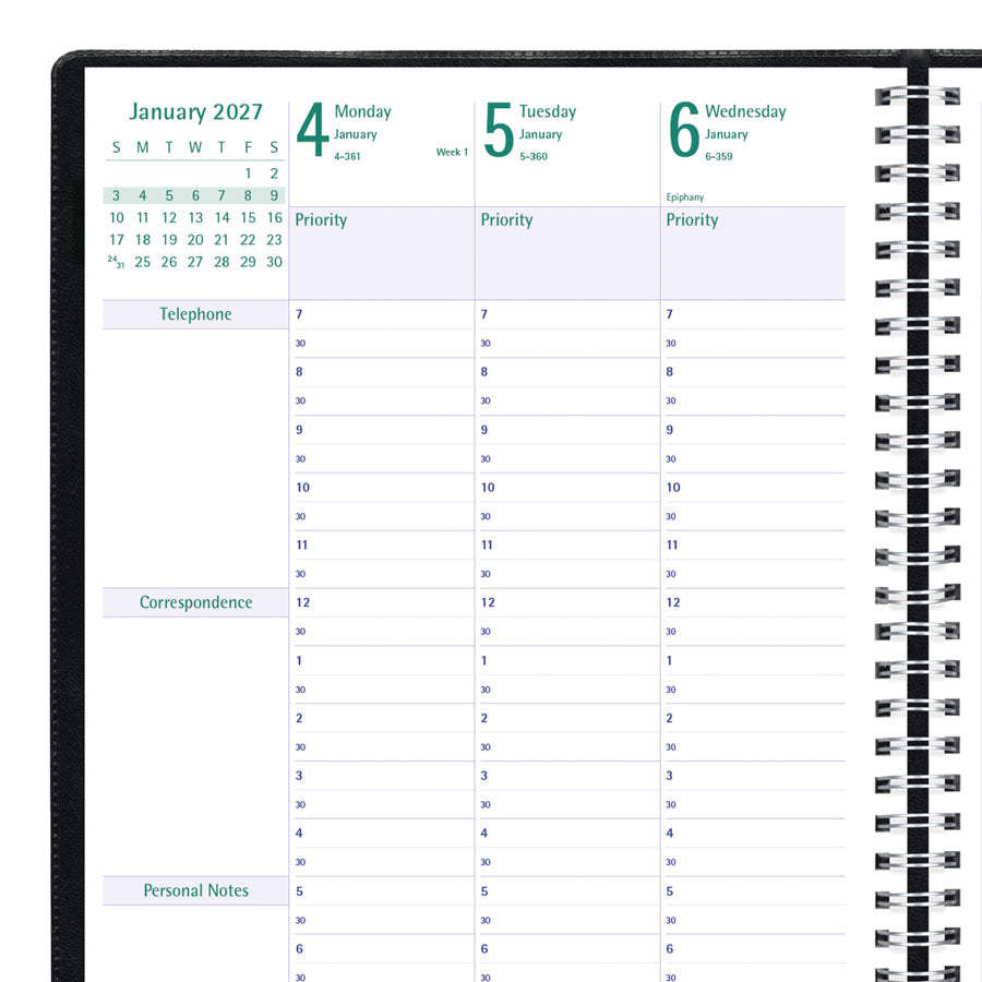 C5930.81T  AGENDA HEBDOMADAIRE  ANGLAIS