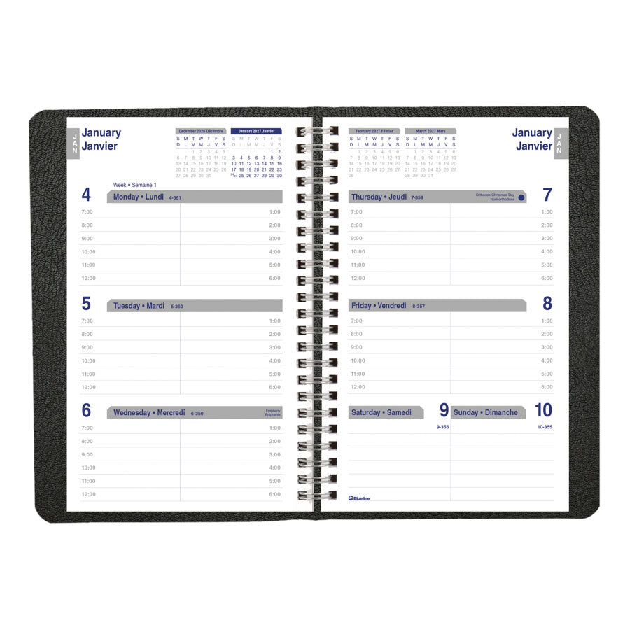 C815.81BT AGENDA HEBDOMADAIRE