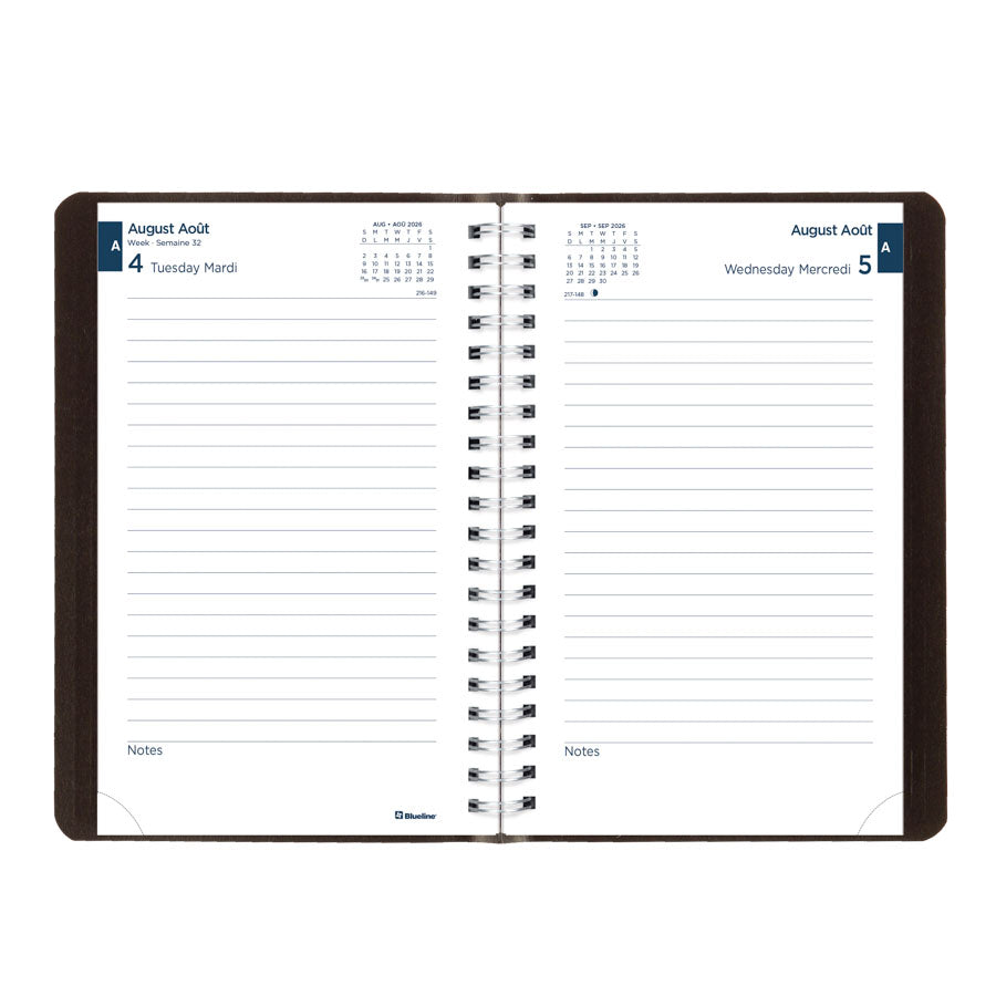 CA201B.BLK   AGENDA QUOTIDIEN ACADÉMIQUE