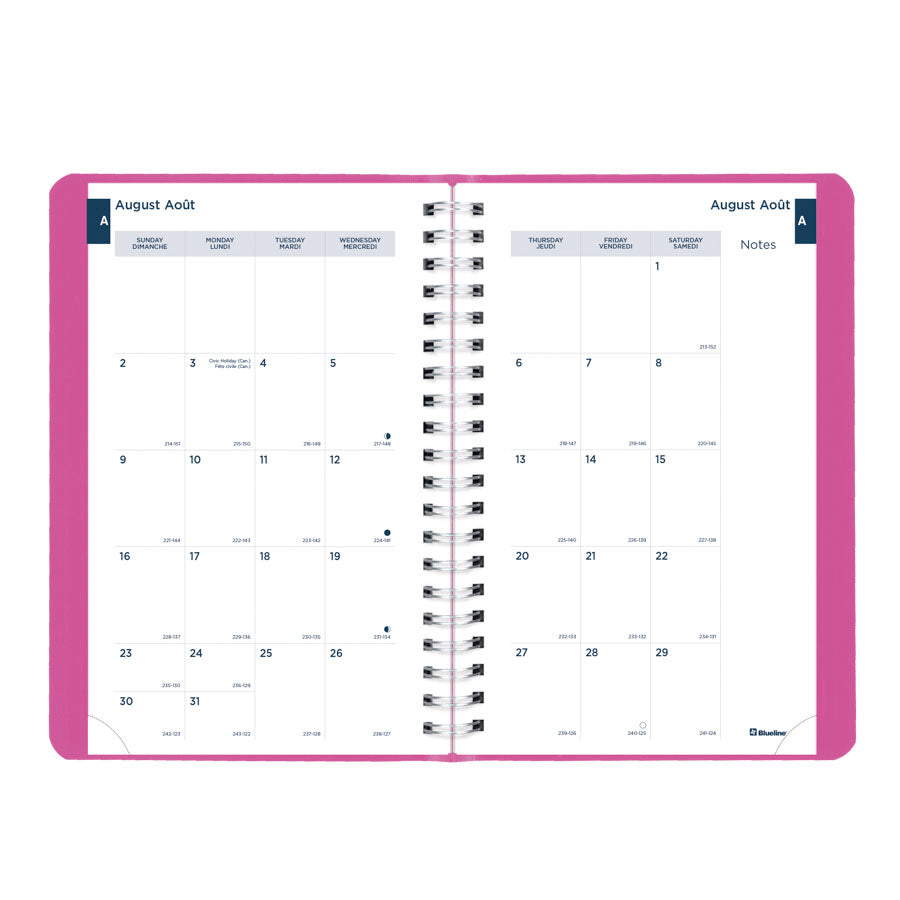 CA201BF AGENDA QUOTIDIEN ACADÉMIQUE