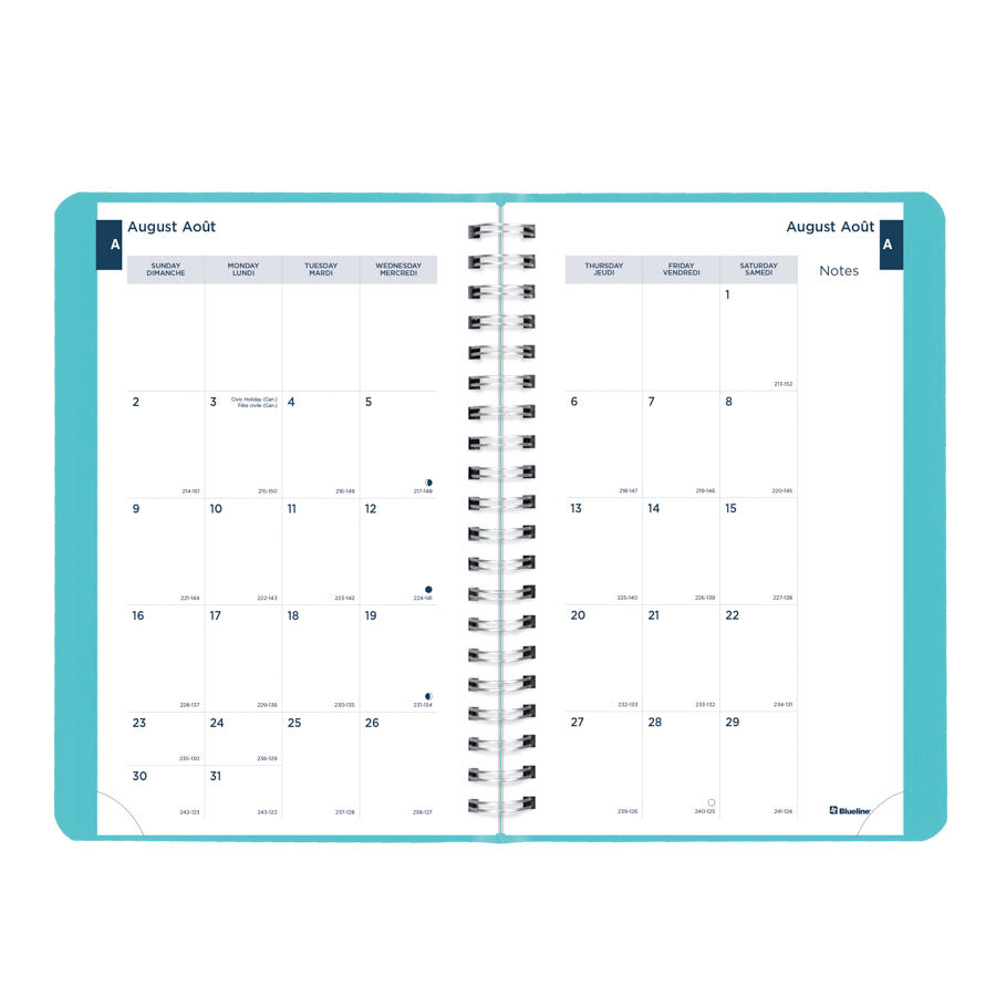 CA201BF AGENDA QUOTIDIEN ACADÉMIQUE
