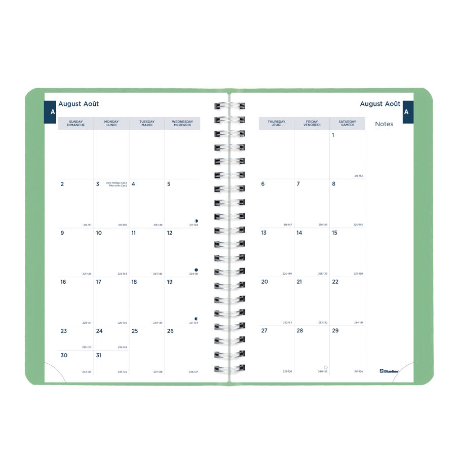 CA201BF AGENDA QUOTIDIEN ACADÉMIQUE