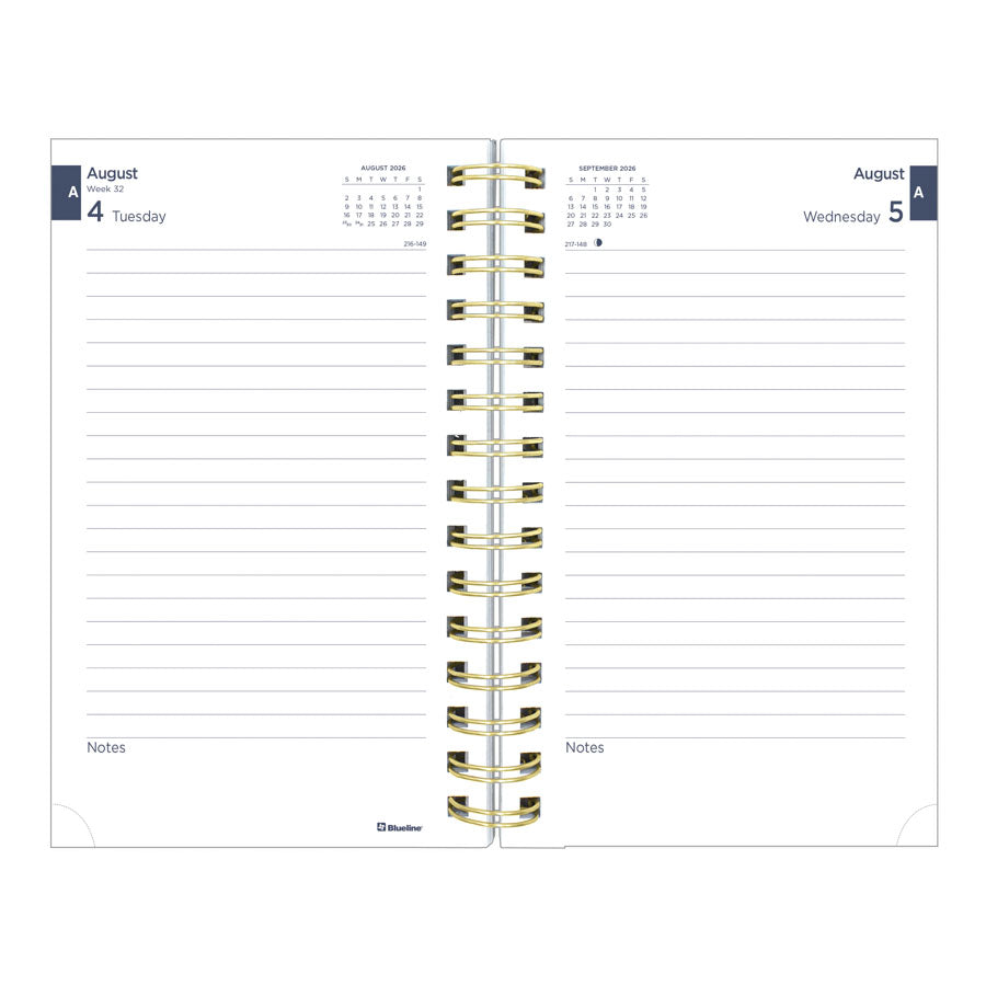 Blueline Essential Academic Daily Planner CA214PH