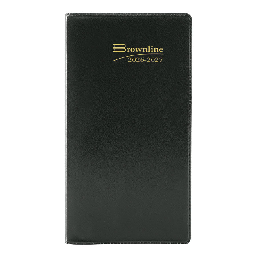 Brownline Two-Year Monthly Pocket Planner CA24.AST