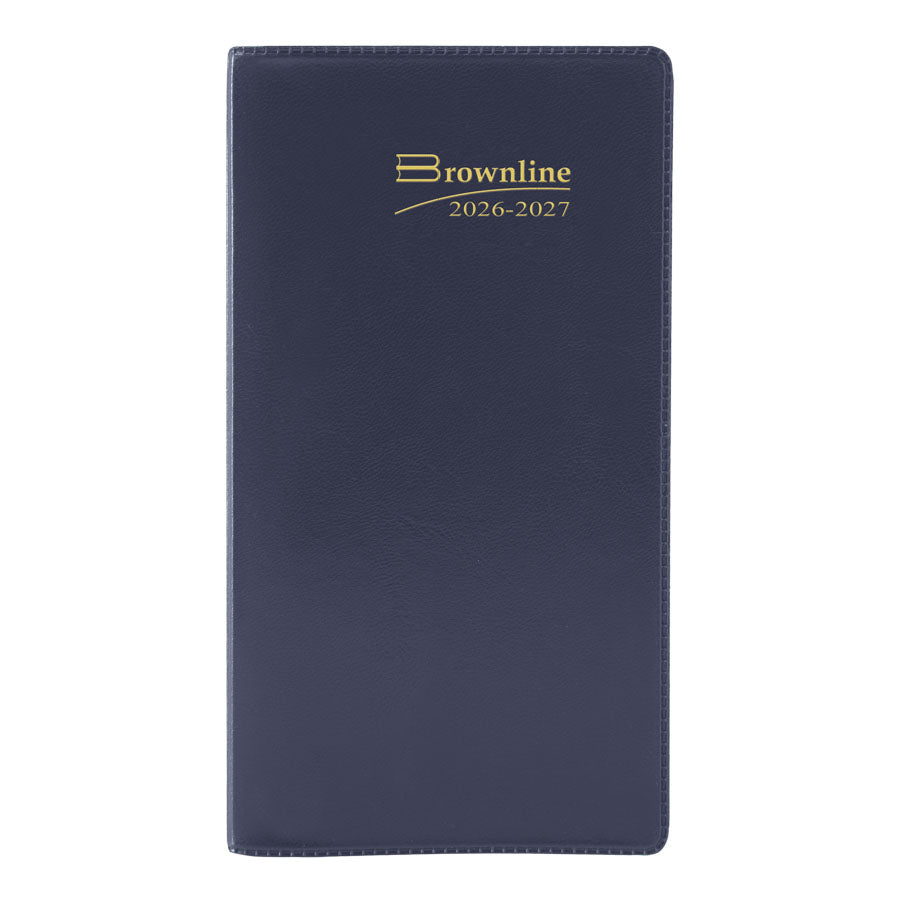 Brownline Two-Year Monthly Pocket Planner CA24.AST