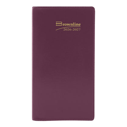 Brownline Two-Year Monthly Pocket Planner CA24.AST