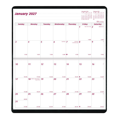 Brownline Two-Year Monthly Pocket Planner CA24.AST
