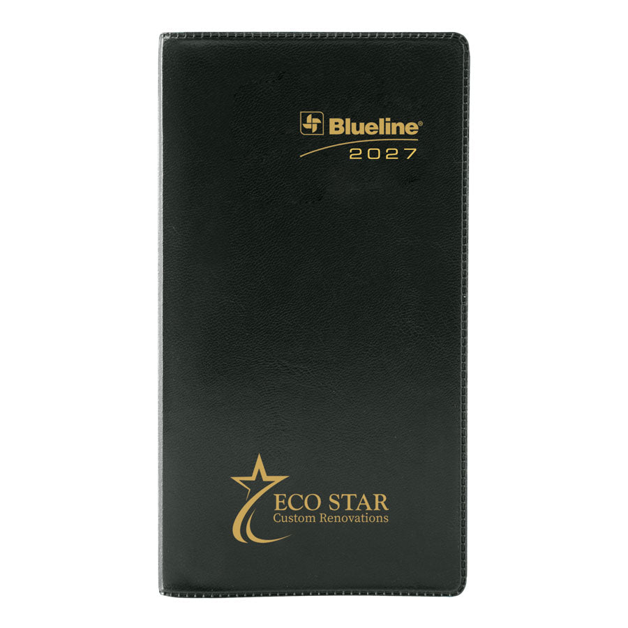 CA24B.AST Blueline Essential Two-Year Monthly Pocket Planner