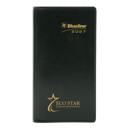 CA24B.AST Blueline Essential Two-Year Monthly Pocket Planner