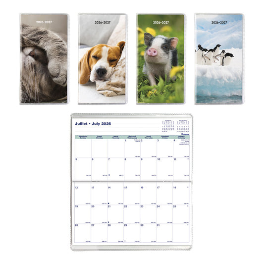 CA412B.ASX Blueline Essential Monthly Pocket Planner