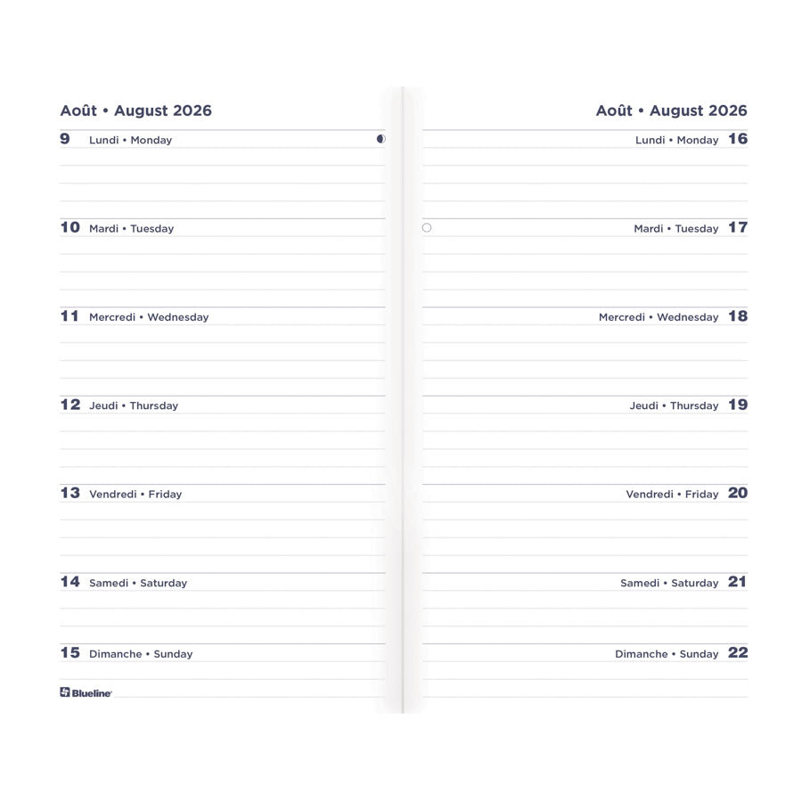 Blueline Essential Two-Week Pocket Planner CA5626B.ASX