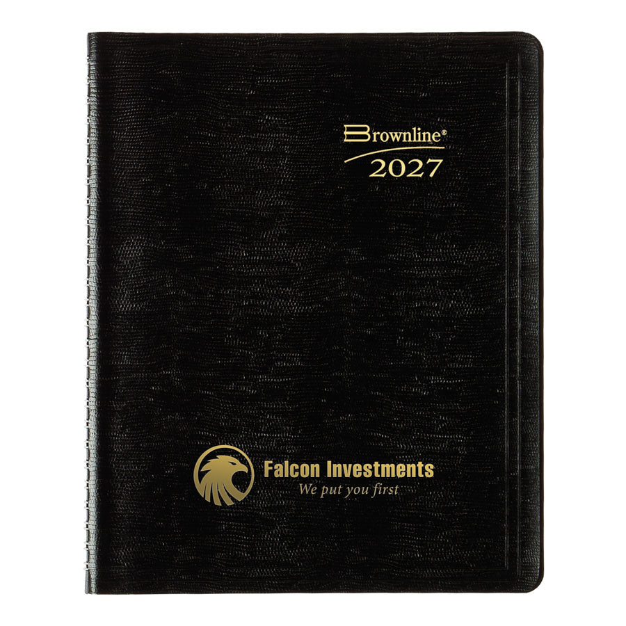 Brownline Essential Monthly Planner CB1200.BLK