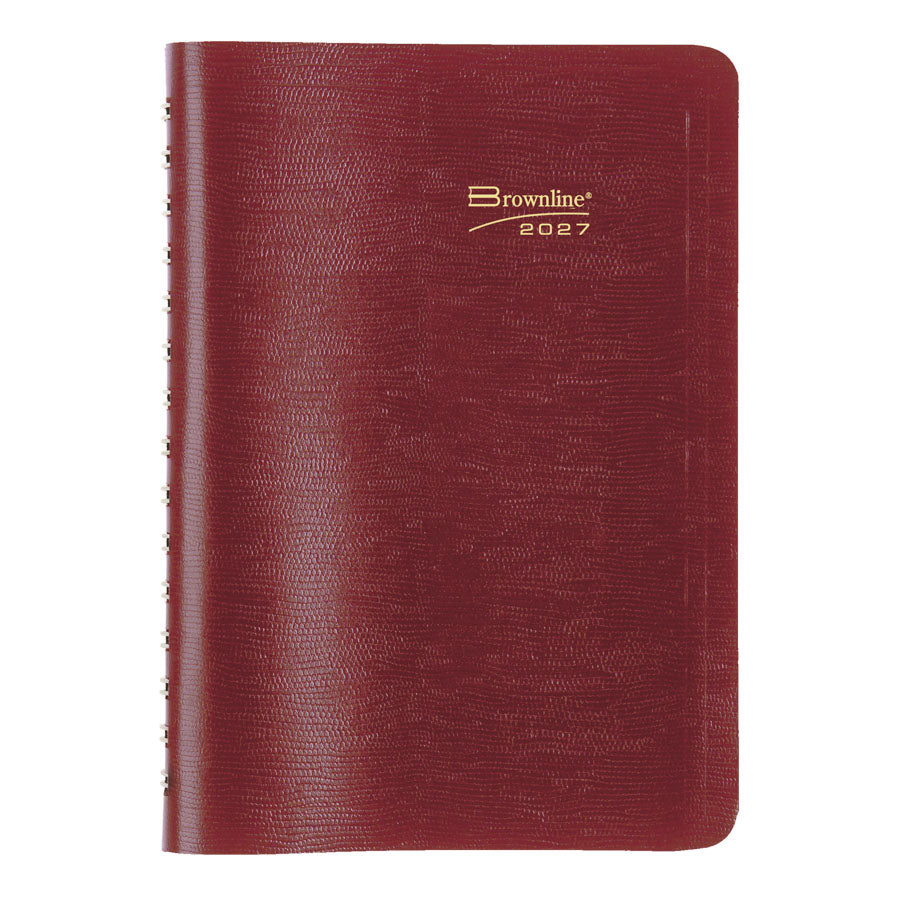 CB634W Brownline Essential Daily Planner
