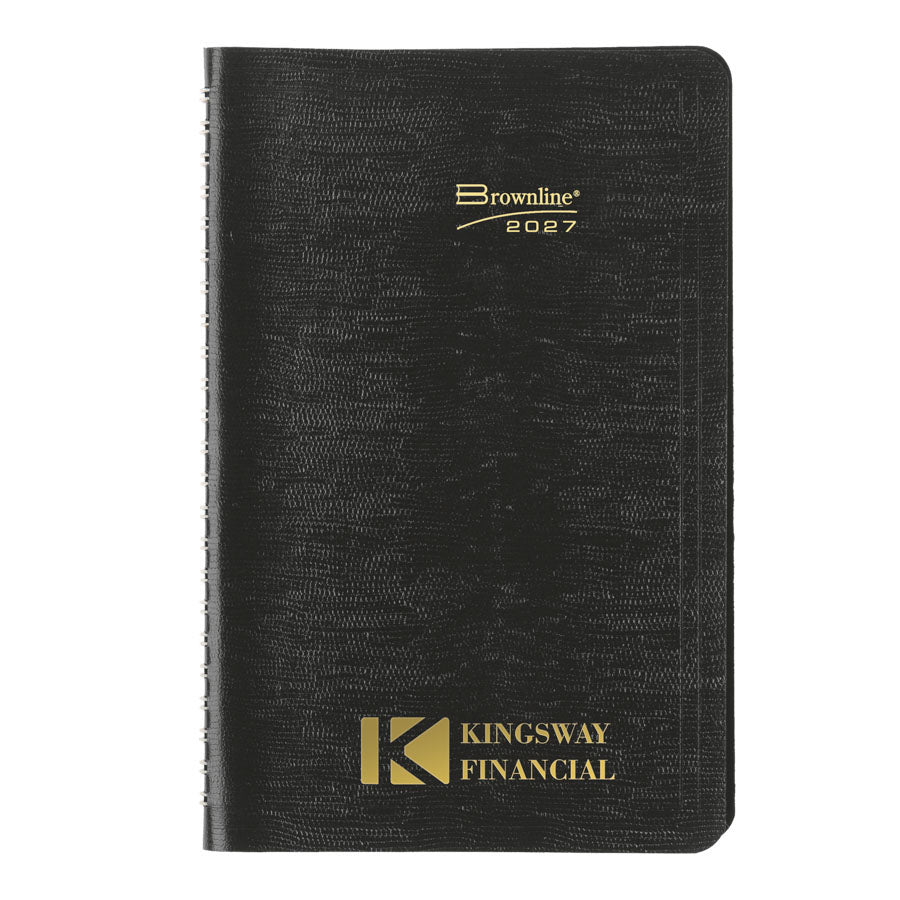 Brownline Essential Weekly Planner CB75.BLK